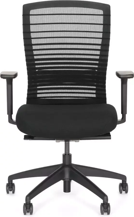 van Cas Ergonomische bureaustoel NEN 1335 Airgo Zwart Volledig Verstelbaar