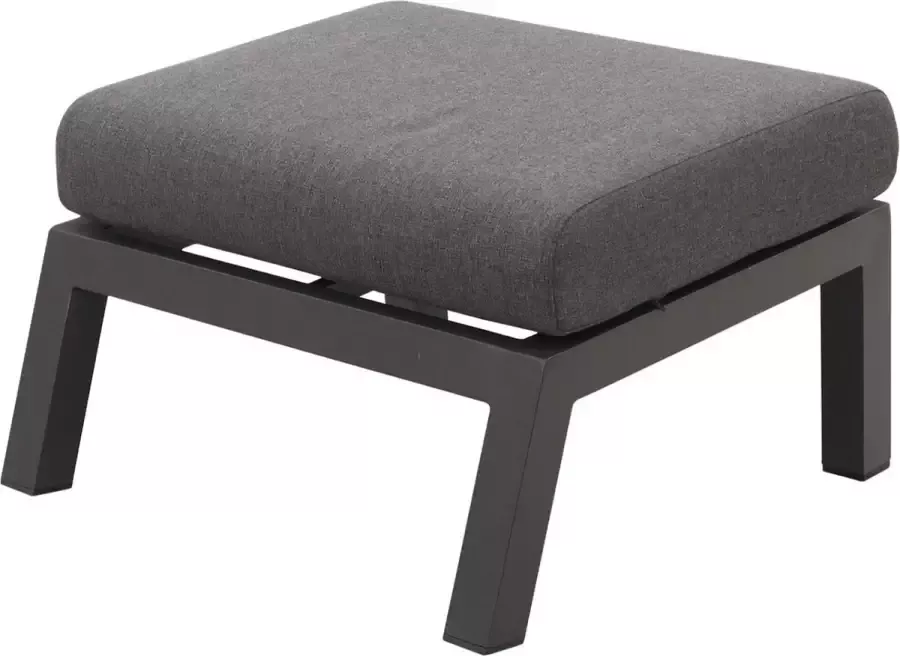 Van der Garde Tuinmeubelen VDG Atlanta hocker Antraciet