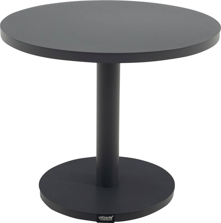 Van der Garde Tuinmeubelen Canto ronde bijzettafel Ø50 cm. Royal Grey