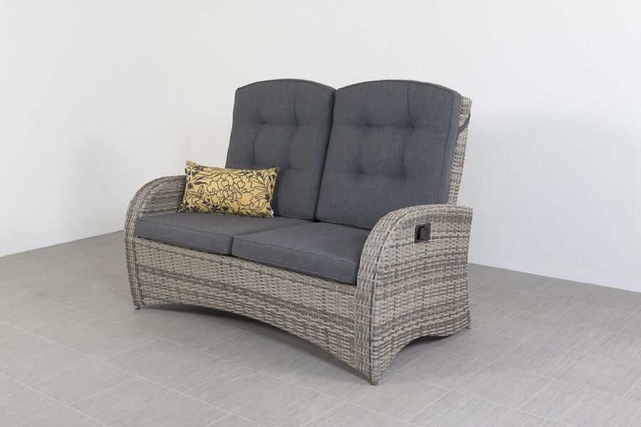 Van der Garde Tuinmeubelen VDG Casablanca verstelbare loungebank