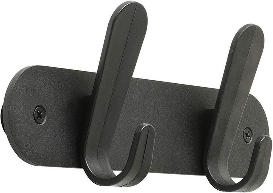 Van esch Krok wandkapstok zwart