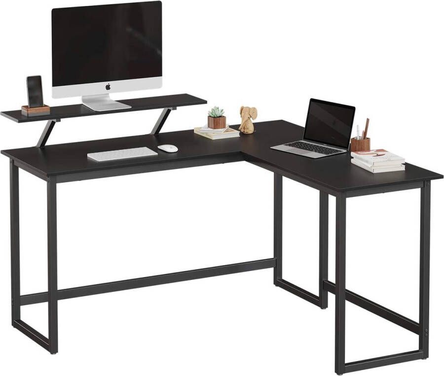 Vasagle Bureau 140 cm Zwart