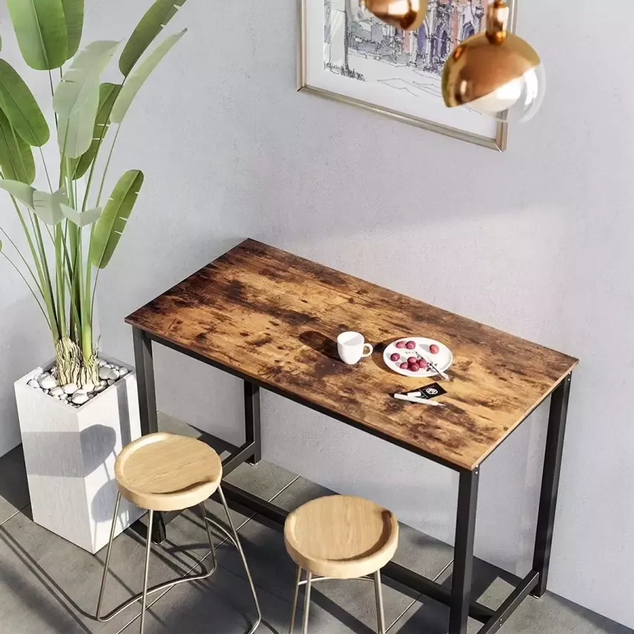 Vasagle Houten tafel Vintage Keukentafel – Keuken - Foto 3