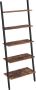 Vasagle Ladderkast Industrieel Planken Rek 5 Laags Rustiek Bruin 64 x 34 x 186 cm - Thumbnail 2