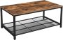 Vasagle Salontafel Bruin 106x60x45 cm - Thumbnail 1