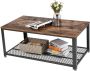 Vasagle Salontafel Bruin 106x60x45 cm - Thumbnail 2