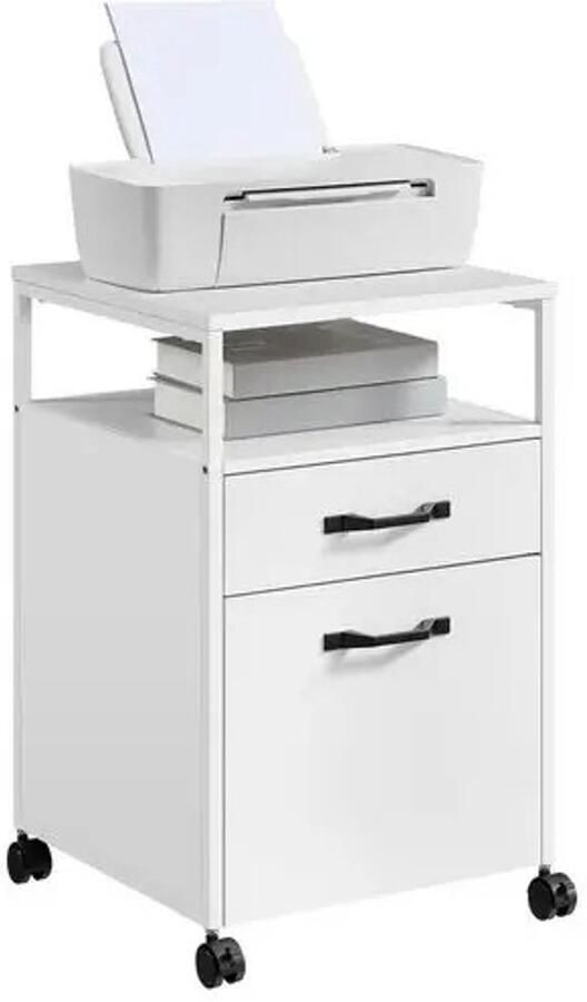 Vasagle RoyaLuxe Ladekast Ladenkast Ladekasten Ladenkastje Archiefkast Opbergkast Opbergkasten Binnen Kast Kastje Opberg Kast Opbergkastje Organizer Kantoorkast Dossierkast Kantoorartikelen Meubel Boekenkast Boeken Kast