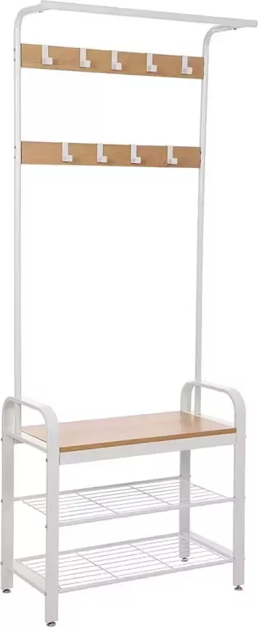 Vasagle Vestiaire Dago eik wit - Foto 3