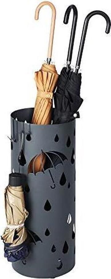 VASGALE Trend24 Paraplubak Parapluhouder 19 5 x 49 cm Antraciet