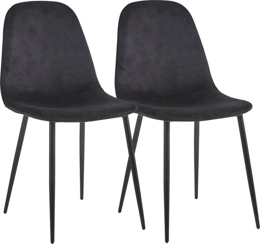 Vcm 2er Esszimmerstühle skandinavischer gepolsterter Küchenstuhl Stühle Esszimmer Esstischtisch Rückenlehne Fiolo