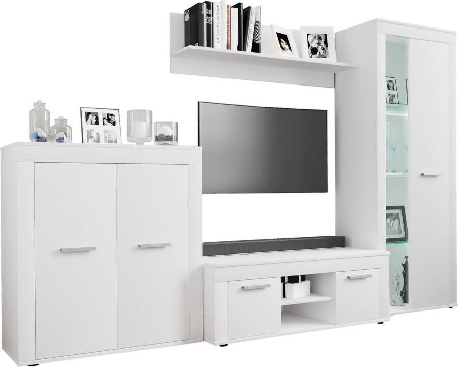 Vcm 4-delig TV lowboard TV meubel Wandmeubel Woonkamer Wandmeubel Usilo L 4-delig TV lowboard TV meubel Wandmeubel Woonkamer Wandmeubel Usilo L - Foto 3