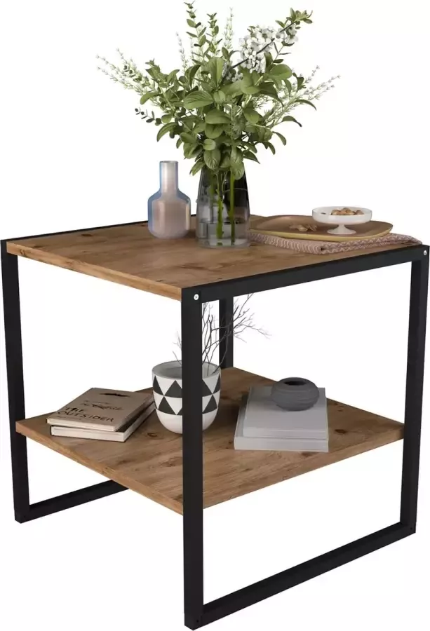 Vcm Houten banktafel Salontafel Woonkamertafel Bijzettafel Plank Insasi M Houten banktafel Salontafel Woonkamertafel Bijzettafel Plank Insasi M