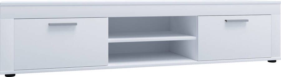 Vcm Houten TV lowboard Meubel TV meubel Tafel Console TV tafel breedte 160 cm Usilo XL Houten TV lowboard Meubel TV meubel Tafel Console TV tafel breedte 160 cm Usilo XL - Foto 3