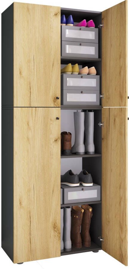 Vcm Houten kledingkast Jeugdkast Kinderkledingkast Kledingkast Lona Draaideuren Houten kledingkast Jeugdkast Kinderkledingkast Kledingkast Lona Draaideuren