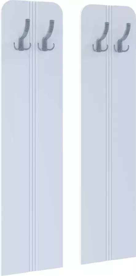 Vcm Houten set halmeubelen kapstok kapstokhaken paneel Balia Houten set halmeubelen kapstok kapstokhaken paneel Balia