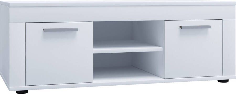 Vcm Houten TV lowboard Meubel TV meubel Tafel Console TV tafel breedte 102 cm Usilo L Houten TV lowboard Meubel TV meubel Tafel Console TV tafel breedte 102 cm Usilo L - Foto 2