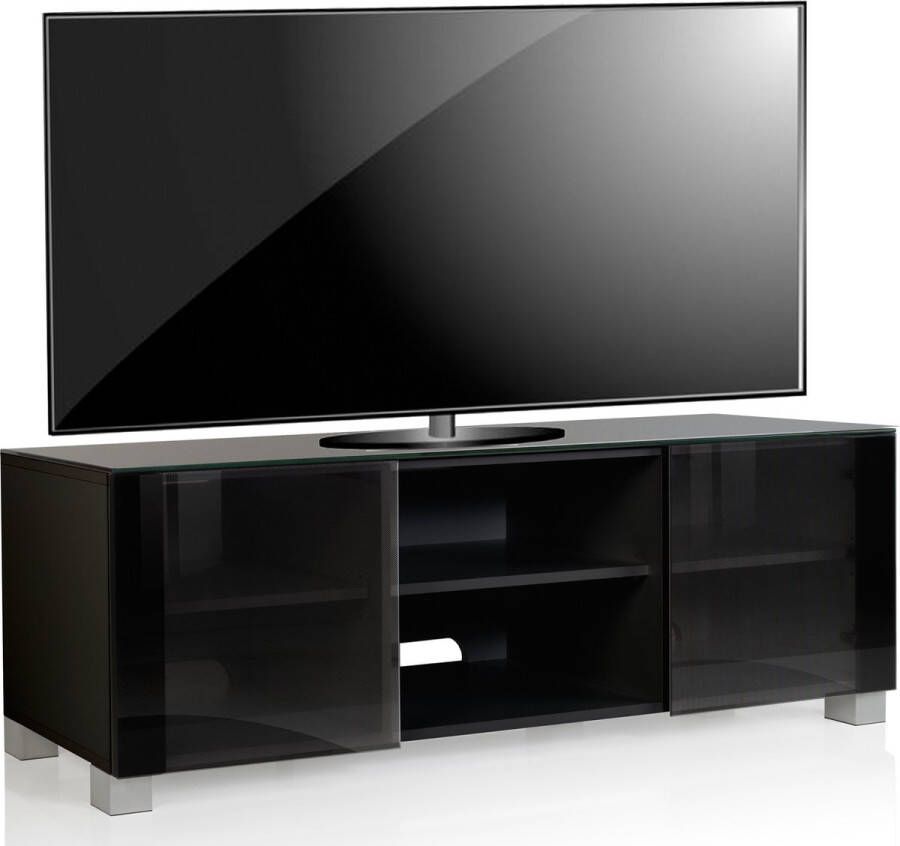 Vcm Houten TV Meubel Lade TV Lowboard TV Kabinet Wielen Rolbare Luxala Houten TV Meubel Lade TV Lowboard TV Kabinet Wielen Rolbare Luxala