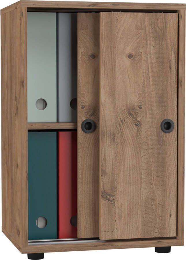 Vcm Kantoorkast Boeken Mappen Archiefkast Kantoormeubelen Kast Ulas 2-voudige schuifdeuren Kantoorkast Boeken Mappen Archiefkast Kantoormeubelen Kast Ulas 2-voudige schuifdeuren