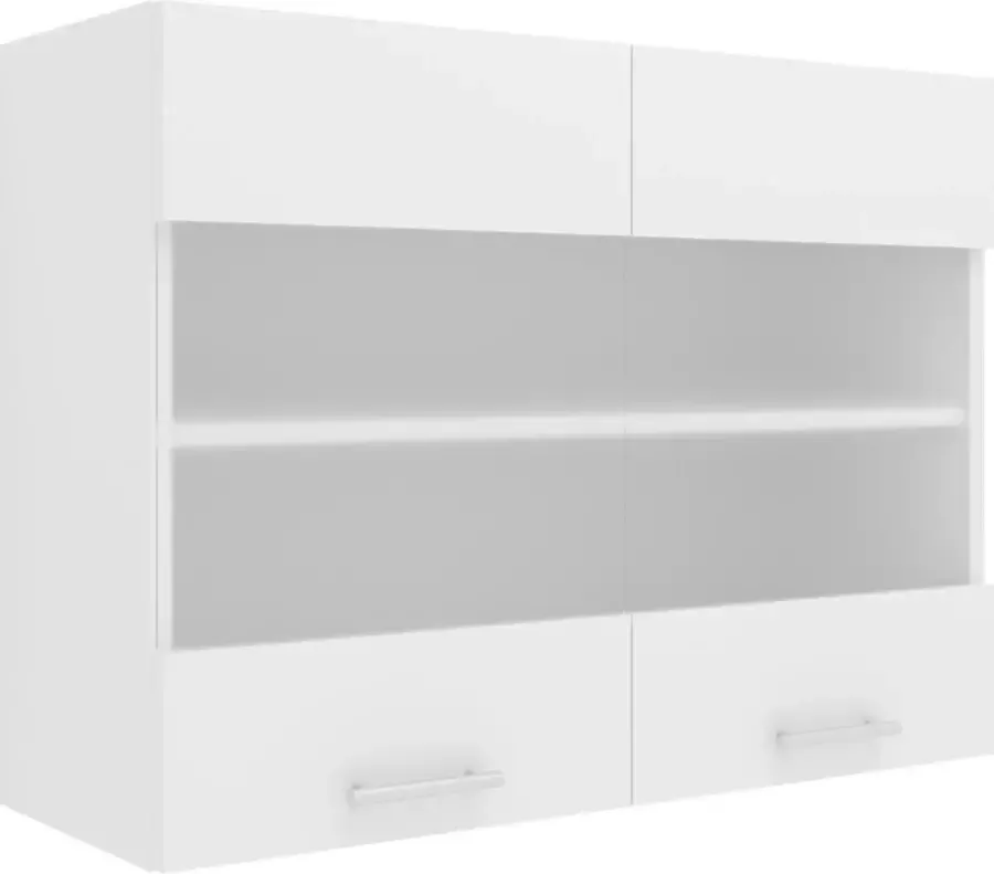 Vcm Keukenkast Breedte 80 cm Matte Glasdeur Wandkast Keukenmeubelen Esilo Keukenkast Breedte 80 cm Matte Glasdeur Wandkast Keukenmeubelen Esilo