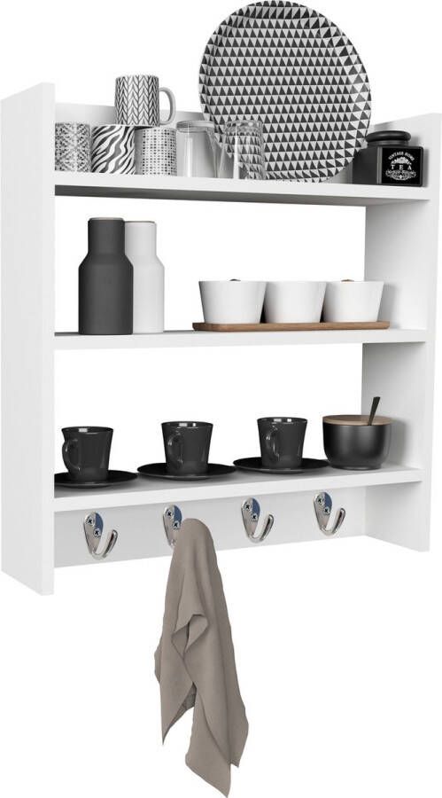 Vcm Küchenschrank Gewürzregal Kochlöffel Breite 60 cm Hängeschrank Küche Küchenmöbel Wandregal Esilo