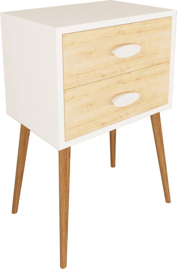 Vcm Nachtschrank Beistelltisch Schublade Konsole Boxspring Nachttisch Singol XXL