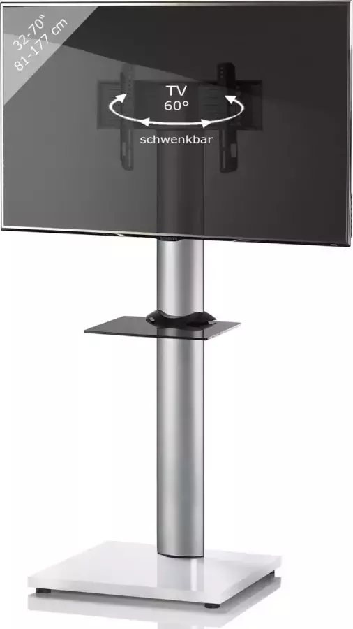 Vcm Universeel TV-meubel aluminium Onu ZW Universeel TV-meubel aluminium Onu ZW - Foto 2