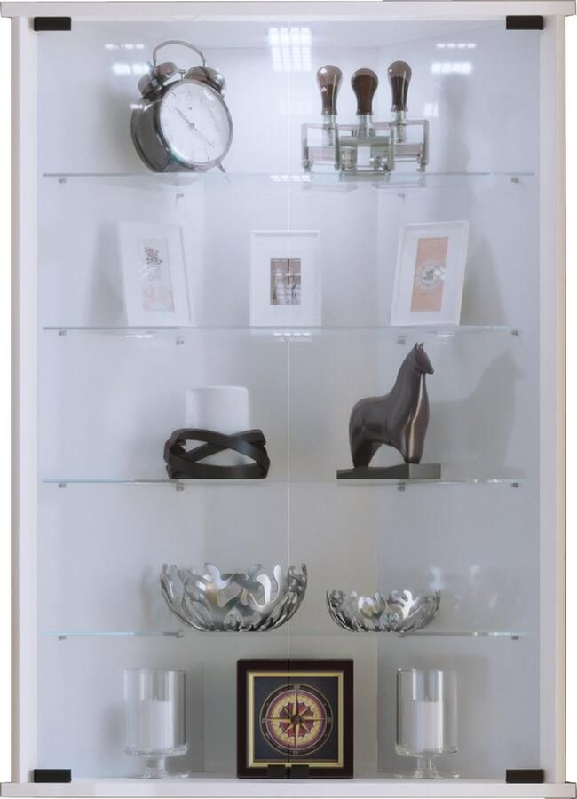 Vcm Bovenkast Hoekkast Glazen deur Vecko Bovenkast Hoekkast Glazen deur Vecko