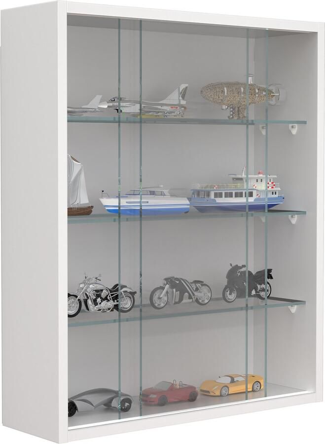 Vcm Houten glazen opknoping vitrinekast Muur vitrinekast Collectible decoratieve verzamelaar vitrinekast Drivalo M Houten glazen opknoping vitrinekast Muur vitrinekast Collectible decoratieve verzamelaar vitrinekast Drivalo M