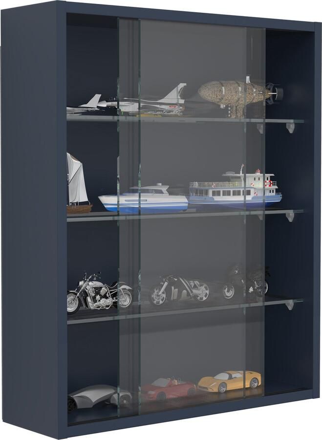 Vcm Houten glazen opknoping vitrinekast Muur vitrinekast Collectible decoratieve verzamelaar vitrinekast Drivalo M Houten glazen opknoping vitrinekast Muur vitrinekast Collectible decoratieve verzamelaar vitrinekast Drivalo M