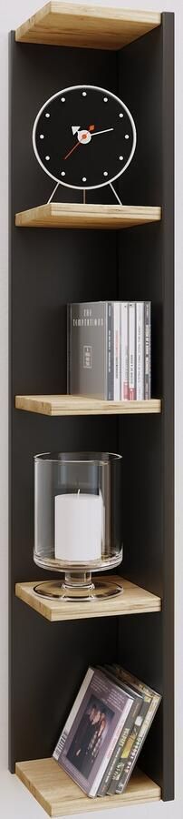 Vcm Houten hoekplank Standopslag Standplank Boekenplank Decoratieve plank Honsa Houten hoekplank Standopslag Standplank Boekenplank Decoratieve plank Honsa