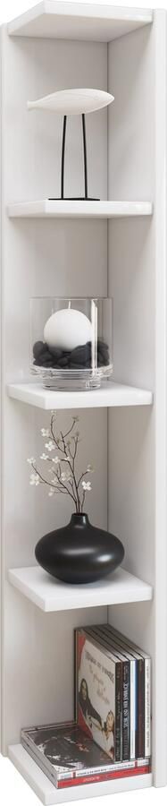 Vcm Houten hoekplank Standopslag Standplank Boekenplank Decoratieve plank Honsa Houten hoekplank Standopslag Standplank Boekenplank Decoratieve plank Honsa - Foto 1