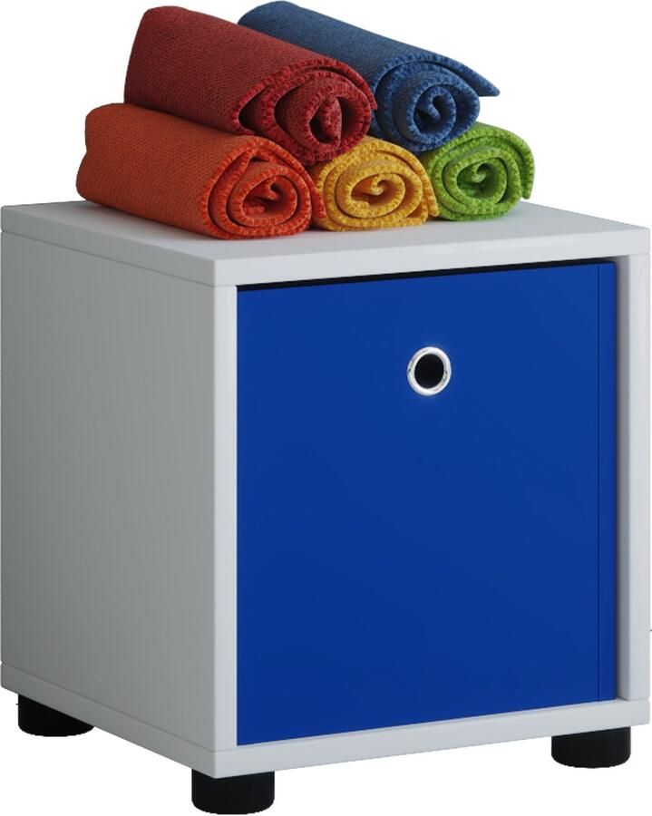 Vcm Houten kubus opslag opknoping plank Benas-1 Houten kubus opslag opknoping plank Benas-1