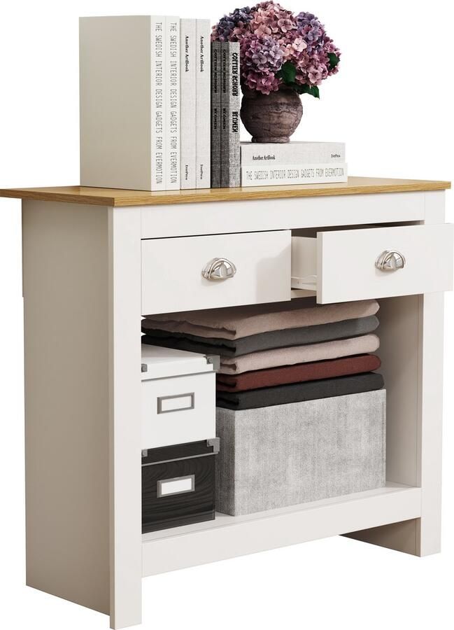 Vcm Houten ladekast dressoir highboard dressoirkast halmeubel lade Balusa S Houten ladekast dressoir highboard dressoirkast halmeubel lade Balusa S