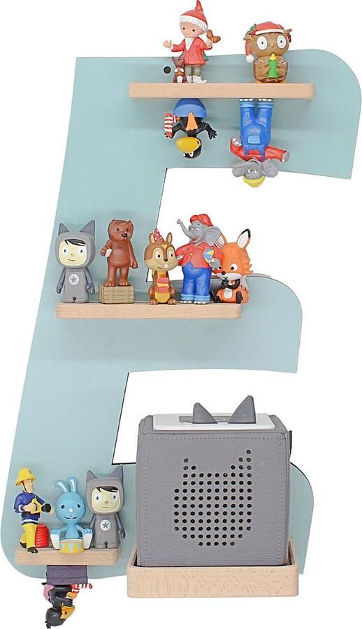 BOARTI Houten letter E kinderplankje Toniebox figuren wandplank Tonies muziekdoosje Houten letter E kinderplankje Toniebox figuren wandplank Tonies muziekdoosje