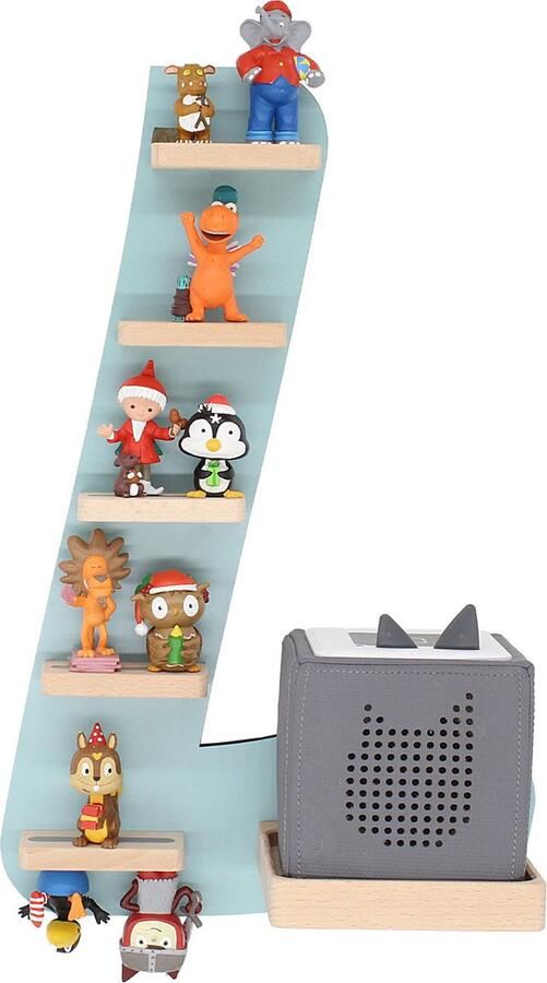 BOARTI Houten letter L kinderplankje Toniebox figuren wandplank Tonies muziekdoosje Houten letter L kinderplankje Toniebox figuren wandplank Tonies muziekdoosje
