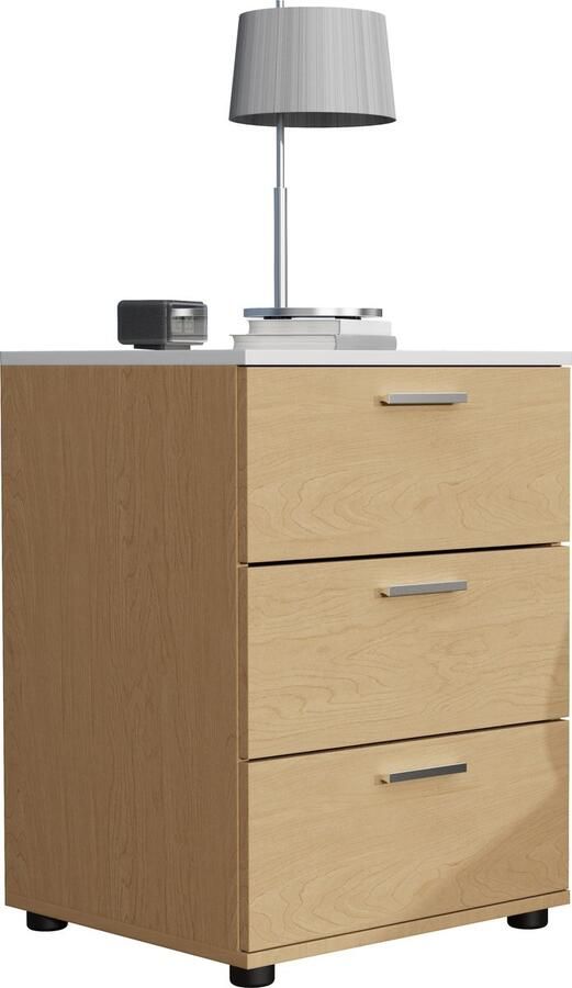 Vcm Houten nachtkastje bijzettafel lade console nachtkastje Testalo Houten nachtkastje bijzettafel lade console nachtkastje Testalo