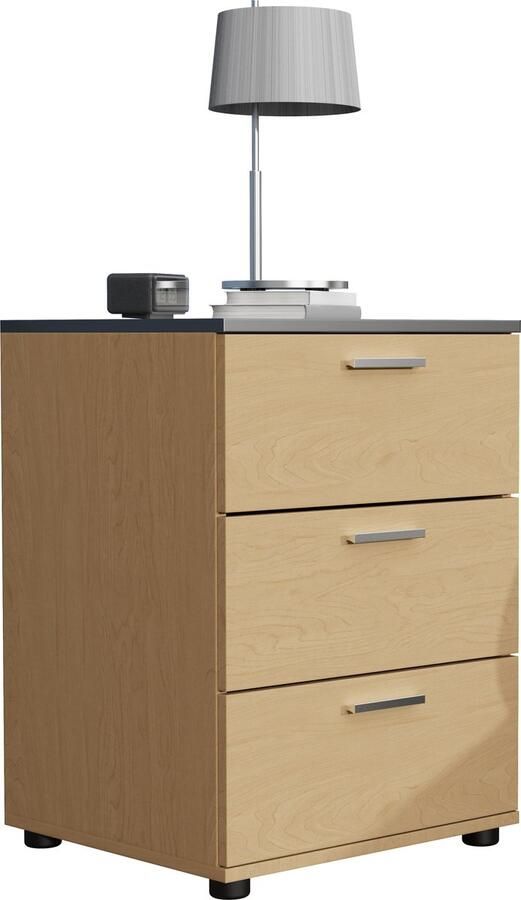 Vcm Houten nachtkastje bijzettafel lade console nachtkastje Testalo Houten nachtkastje bijzettafel lade console nachtkastje Testalo