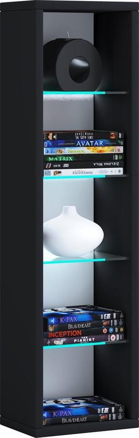 Vcm Houten wandplank Hangende plank Boekenplank Wandplank Deco glas Rasato L Houten wandplank Hangende plank Boekenplank Wandplank Deco glas Rasato L - Foto 6