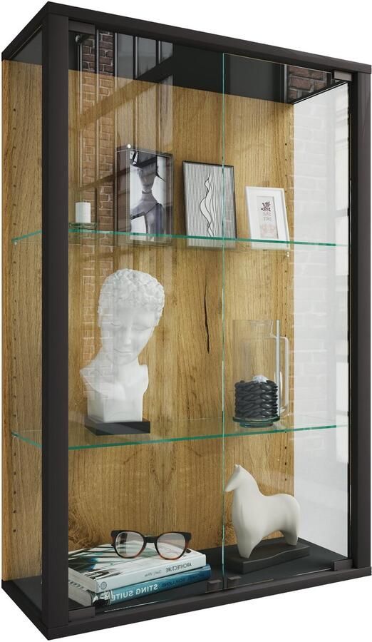 Vcm Muurvitrinekast Hangende vitrinekast Glazen vitrinekast Muurvitrinekast Glas Udina Muurvitrinekast Hangende vitrinekast Glazen vitrinekast Muurvitrinekast Glas Udina - Foto 10