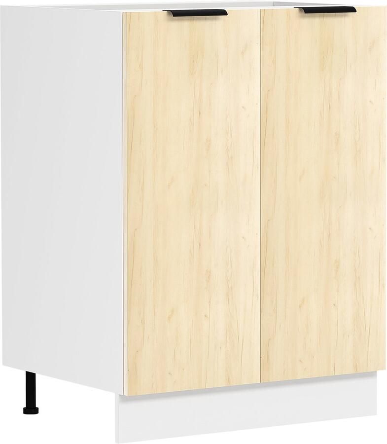 Vcm keukenkast breedte 60 cm draaideur onderkast keuken keukenmeubel Fasola keukenkast breedte 60 cm draaideur onderkast keuken keukenmeubel Fasola