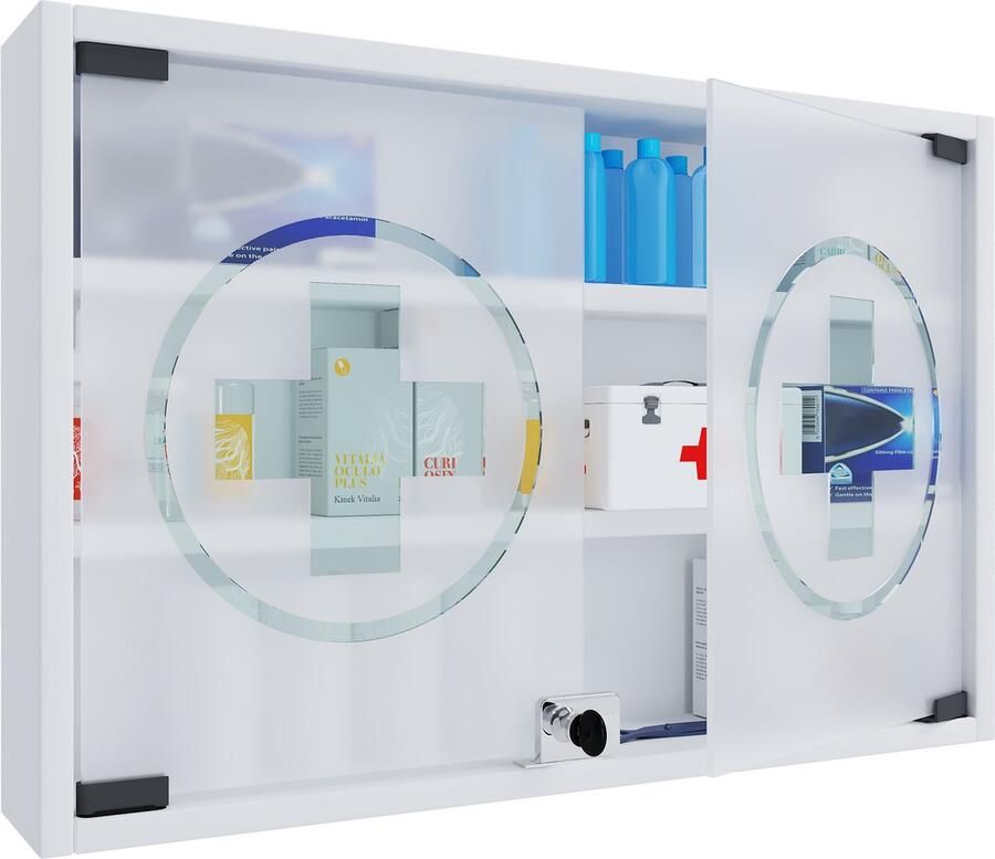 Vcm Medicijnkast Apothekerskast Aan de muur gemonteerde medicijnkast Afsluitbare medicijnplank Hustila L Medicijnkast Apothekerskast Aan de muur gemonteerde medicijnkast Afsluitbare medicijnplank Hustila L