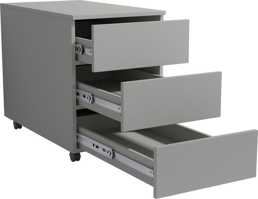 Vcm Verrijdbaar ladeblok Zijkant ladeblok Kantoor ladeblok Wielen verrijdbaar Dalosa 3 lade Verrijdbaar ladeblok Zijkant ladeblok Kantoor ladeblok Wielen verrijdbaar Dalosa 3 lade - Foto 2