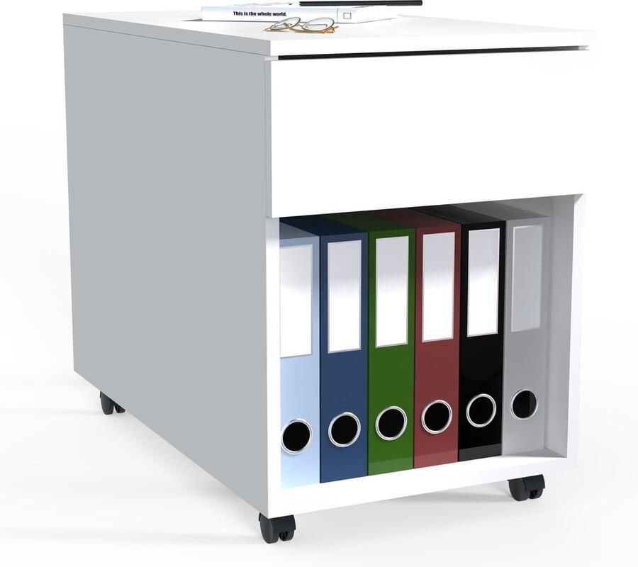 Vcm Verrijdbaar ladeblok Zijkant ladeblok Kantoor ladeblok Wielen verrijdbaar Dalosa 1 lade Verrijdbaar ladeblok Zijkant ladeblok Kantoor ladeblok Wielen verrijdbaar Dalosa 1 lade - Foto 3