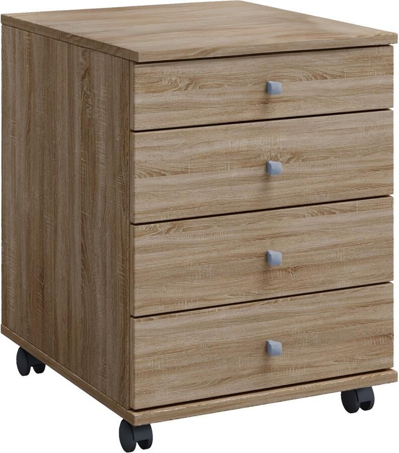 Vcm Verrijdbaar ladeblok Zijkant ladeblok Kantoor ladeblok Wielen oprolbaar Lade Lona Verrijdbaar ladeblok Zijkant ladeblok Kantoor ladeblok Wielen oprolbaar Lade Lona - Foto 2