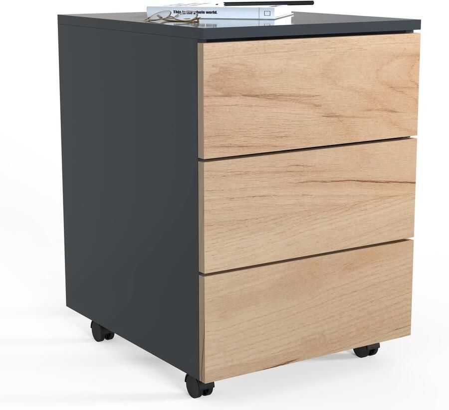 Vcm Verrijdbaar ladeblok Zijkant ladeblok Kantoor ladeblok Wielen verrijdbaar Dalosa 3 lade Verrijdbaar ladeblok Zijkant ladeblok Kantoor ladeblok Wielen verrijdbaar Dalosa 3 lade