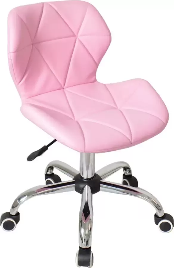 VDD Gaming Bureaustoel modern design directiestoel hoogte verstelbaar roze - Foto 1