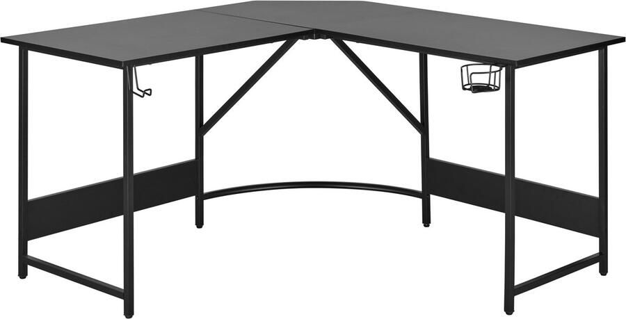 VDD Gaming Hoekbureau L vormig bureau game bureau gaming tafel computertafel hoekbureau gaming bureau 130 x 130 cm