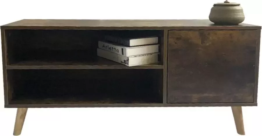 VDD Industrial Vintage Design TV meubel kast Stoer dressoir industrieel design 140 cm breed - Foto 1