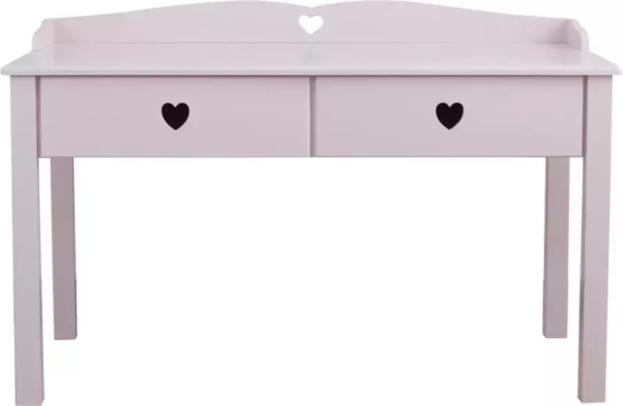 VDD Kaptafel bureau meisje 110 cm breed roze