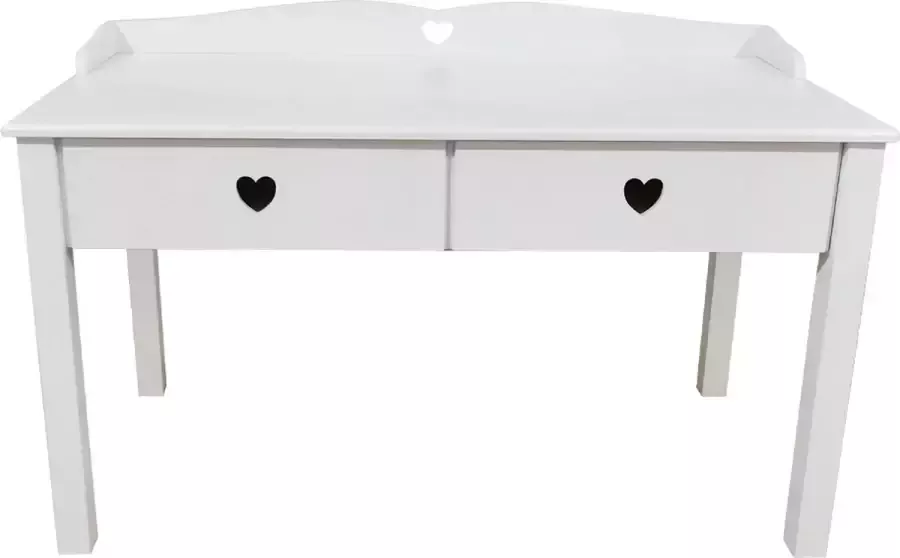 VDD Kaptafel bureau meisje 110 cm breed wit